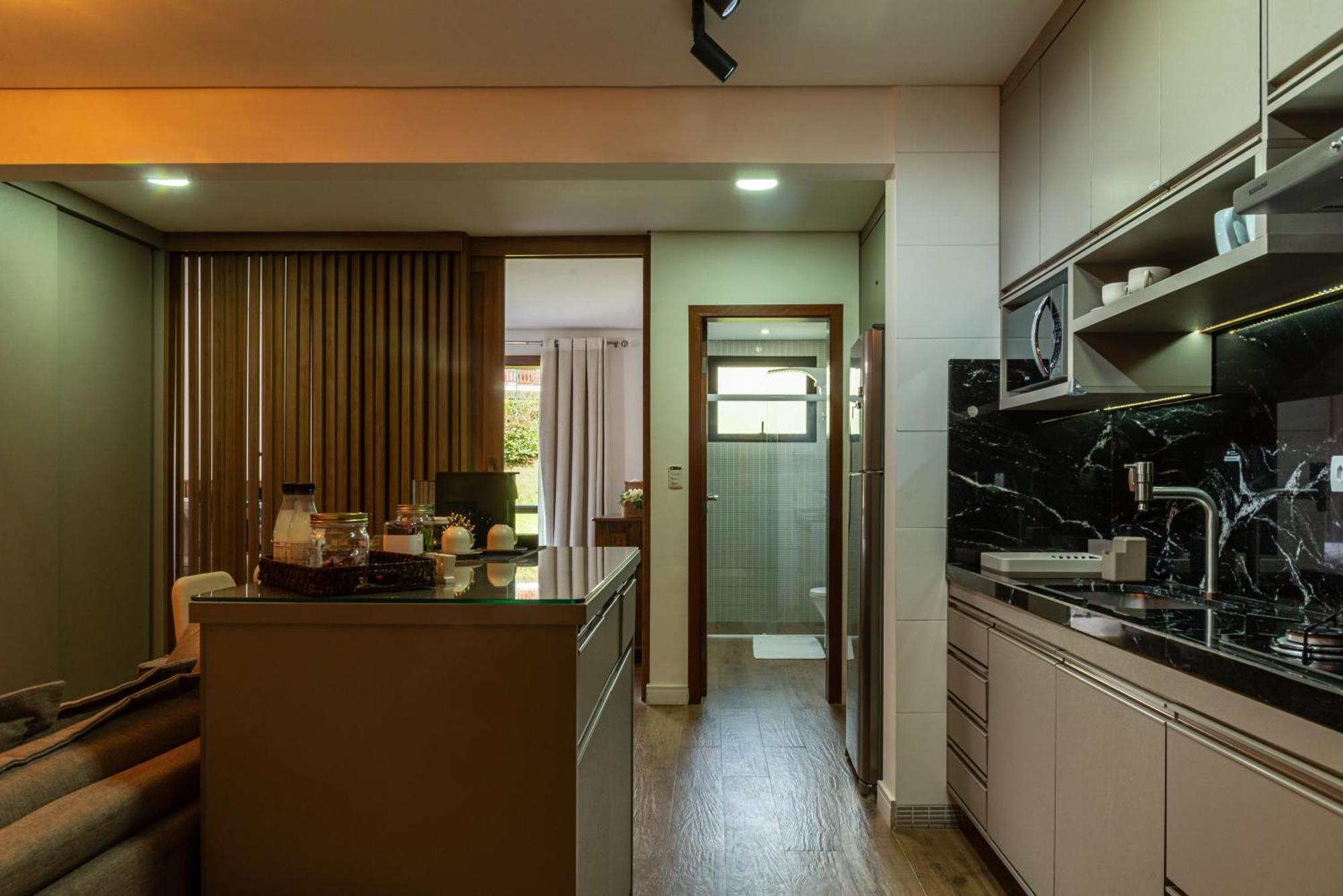 Nosso Loft Encantador Em กังโปสดูจอร์เดา ภายนอก รูปภาพ